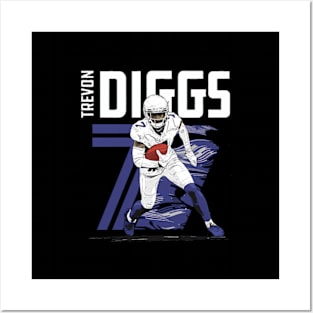 Trevon Diggs Dallas Inline Posters and Art